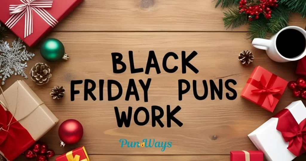 Black Friday Puns For Work
