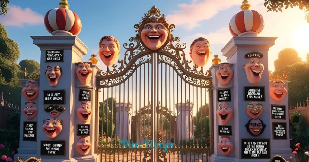 Gate Grins And Punny Wins