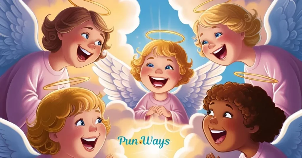 Heavenly Hilarity Angel Puns