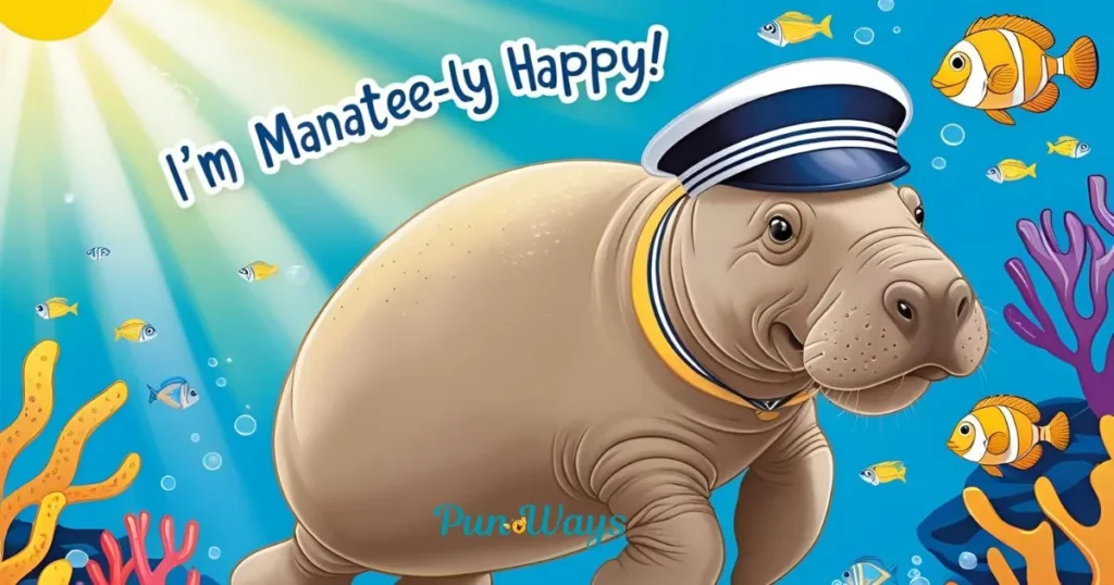 Manatee Puns Thatll Swim Straight
