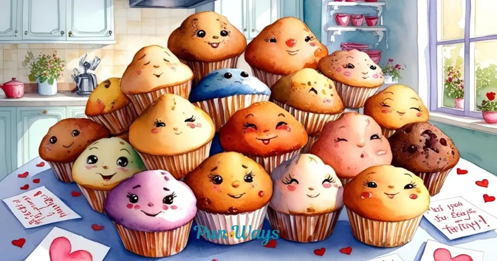 Muffin Puns Love