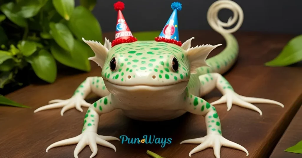 Axolotl Birthday Puns