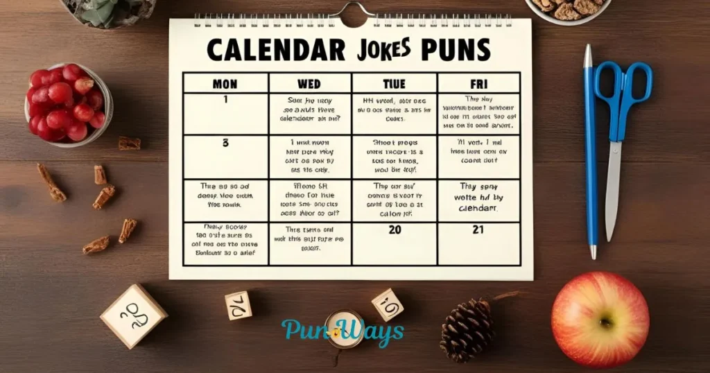 Calendar Jokes And Puns For Adults