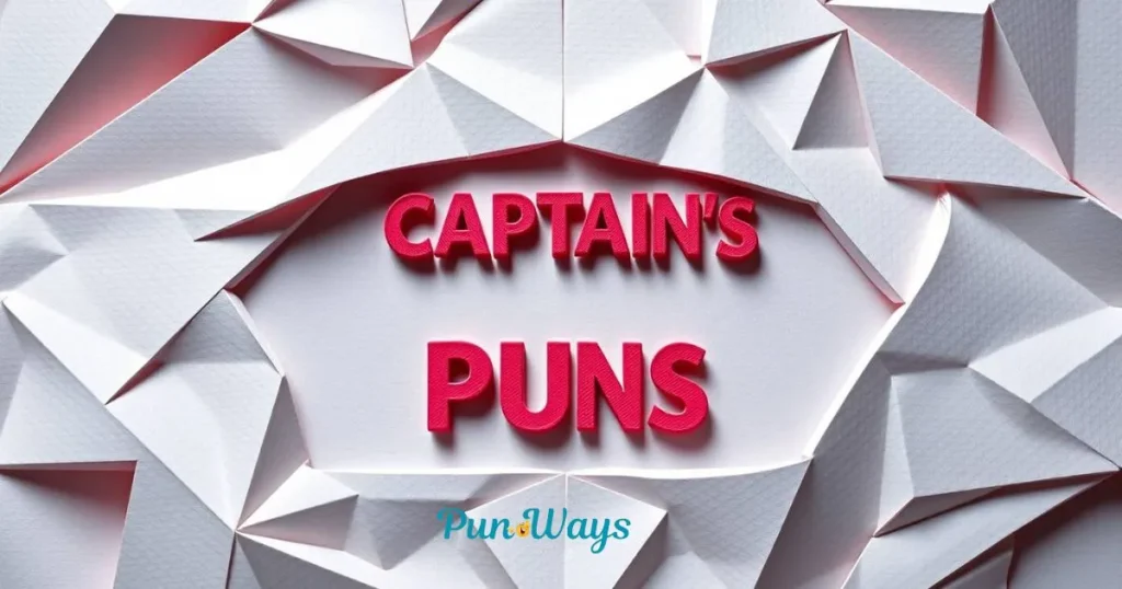 Captains Puns Within Puns