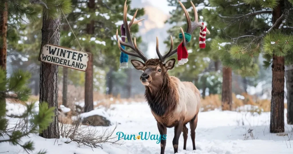 Cute Elk Puns
