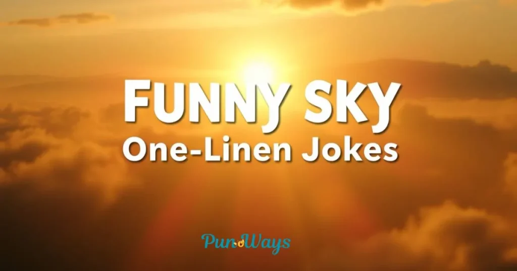 Funny Sky One Liner Jokes