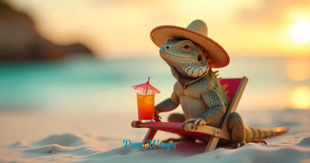 Cute Iguana Puns