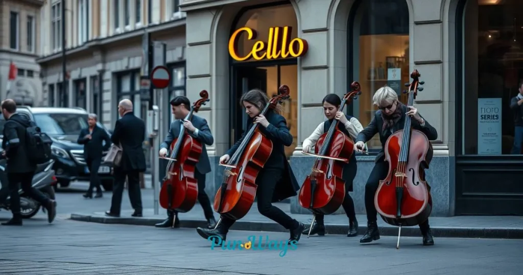 Cello Puns Dirty