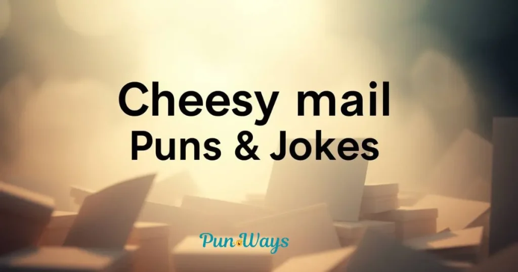 Cheesy Mail Puns And Jokes