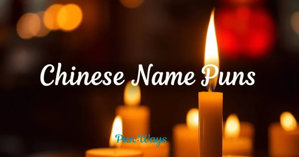Chinese Name Puns