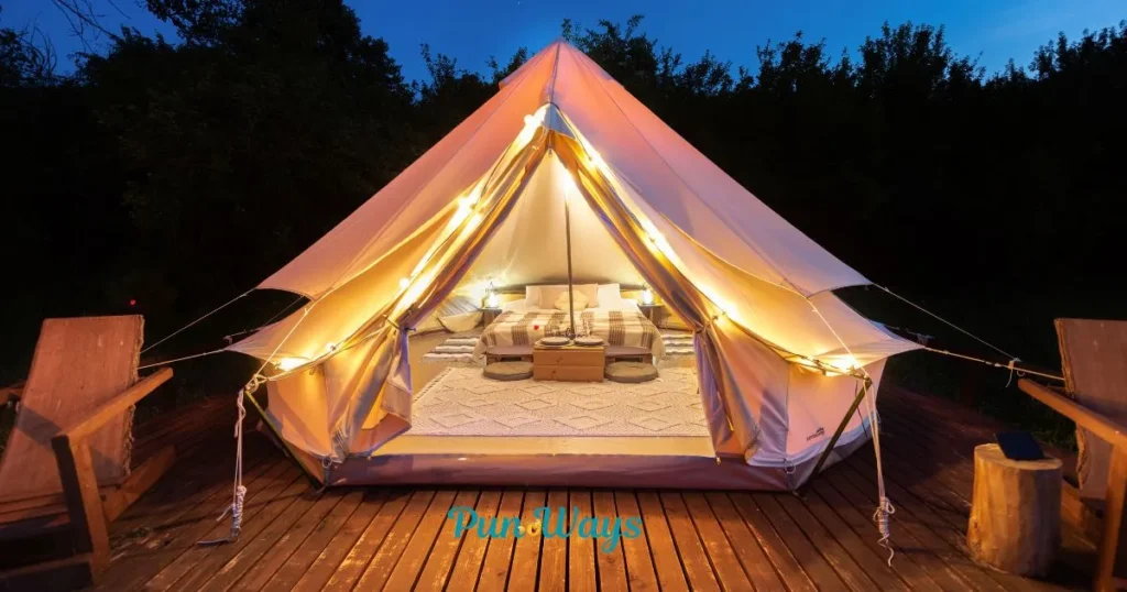 Cute Tent Puns