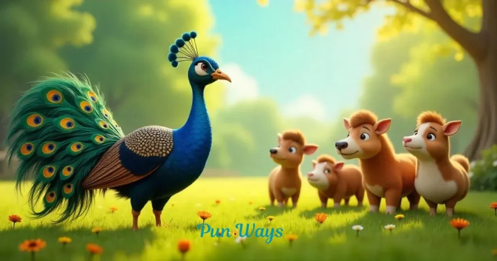 Funny Peacock One Liner Jokes