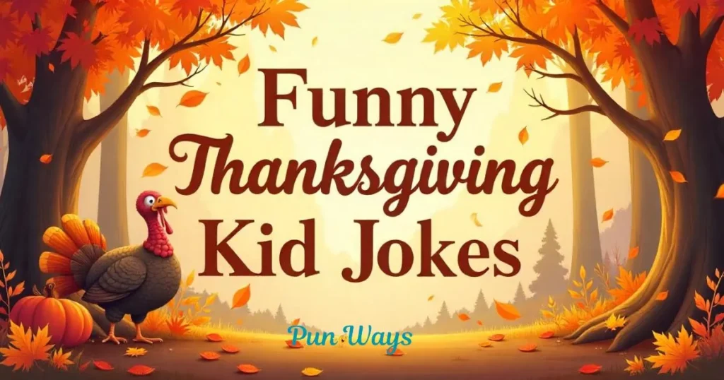 Funny Thanksgiving Kid Jokes