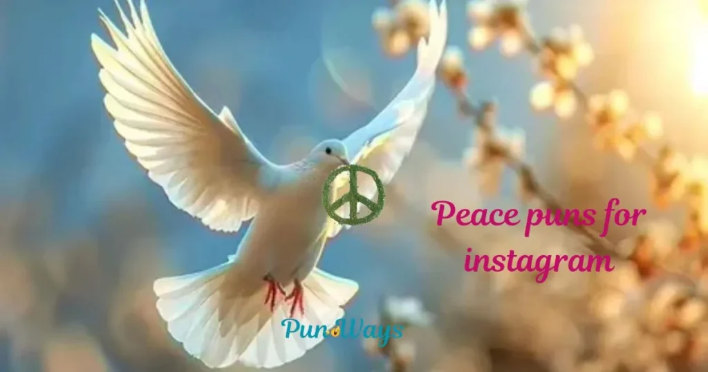 Peace Puns For Instagram