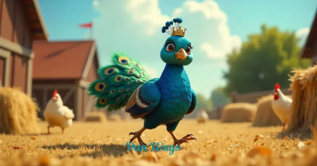 Peacock Puns