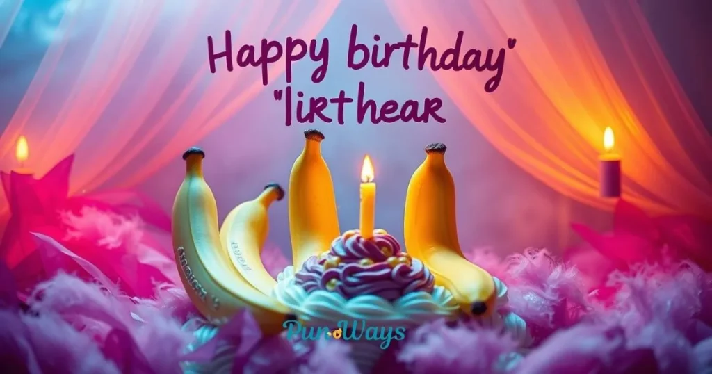 Banana Puns Birthday