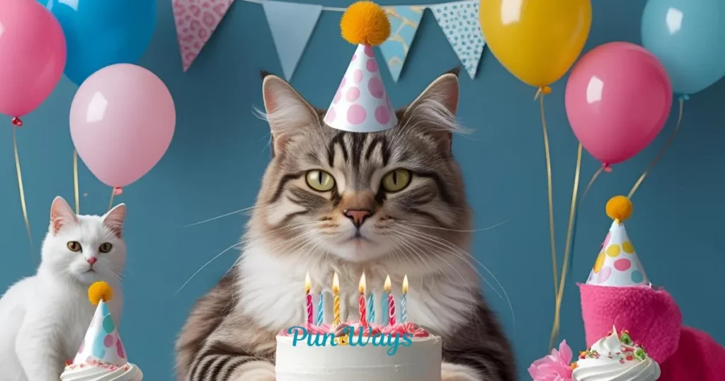 Cat Birthday Puns