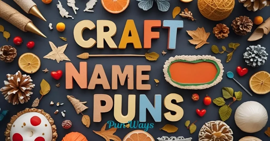 Craft Name Puns
