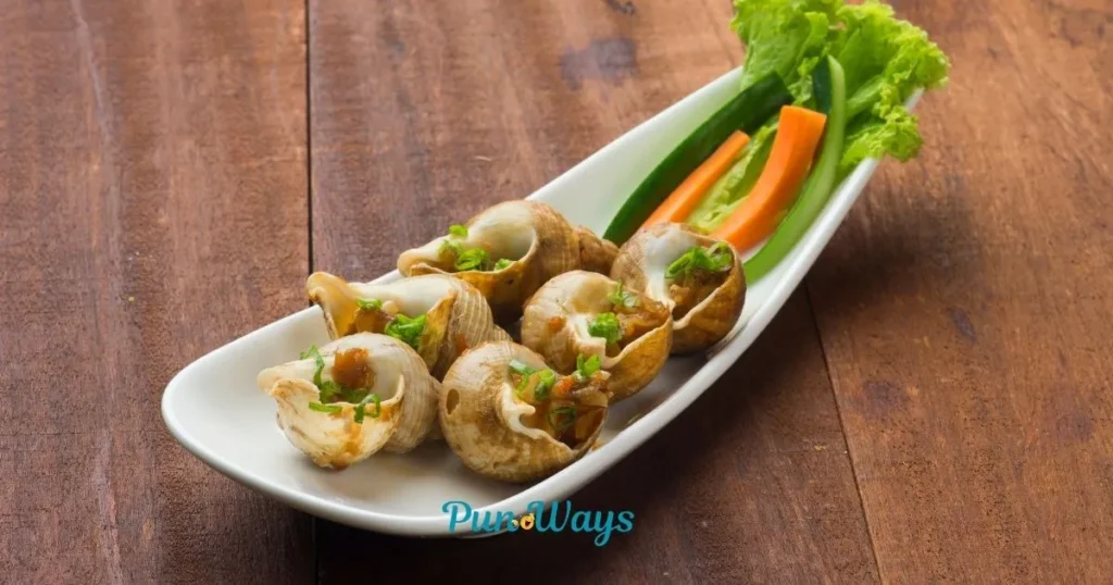 Escargot Puns Captions