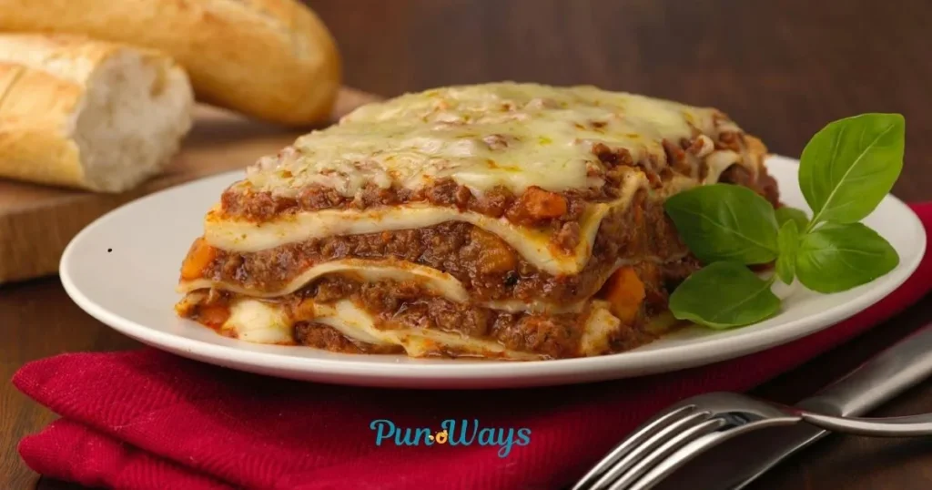 Lasagna Puns For A Food Blog