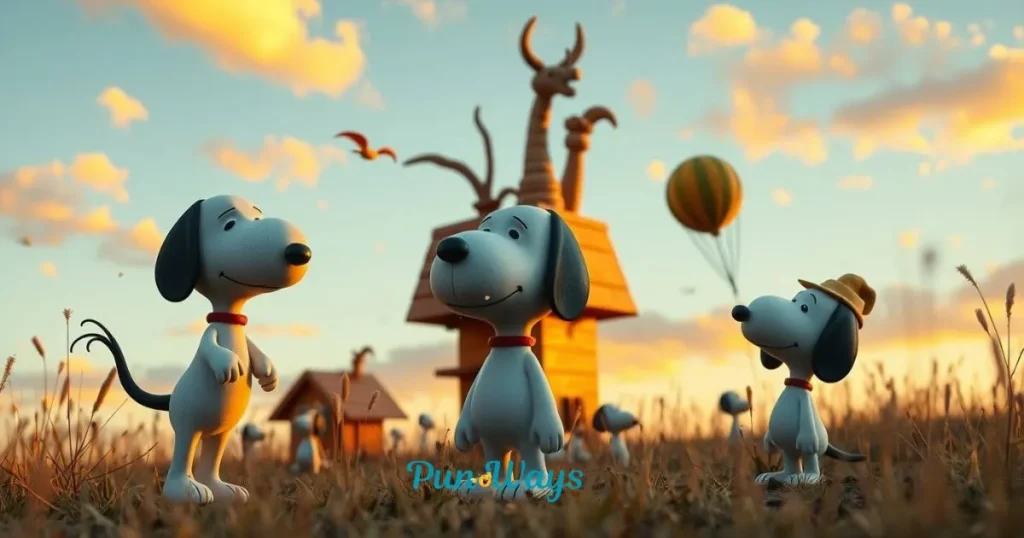 Snoopy Puns