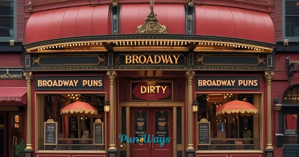 Broadway Puns Dirty