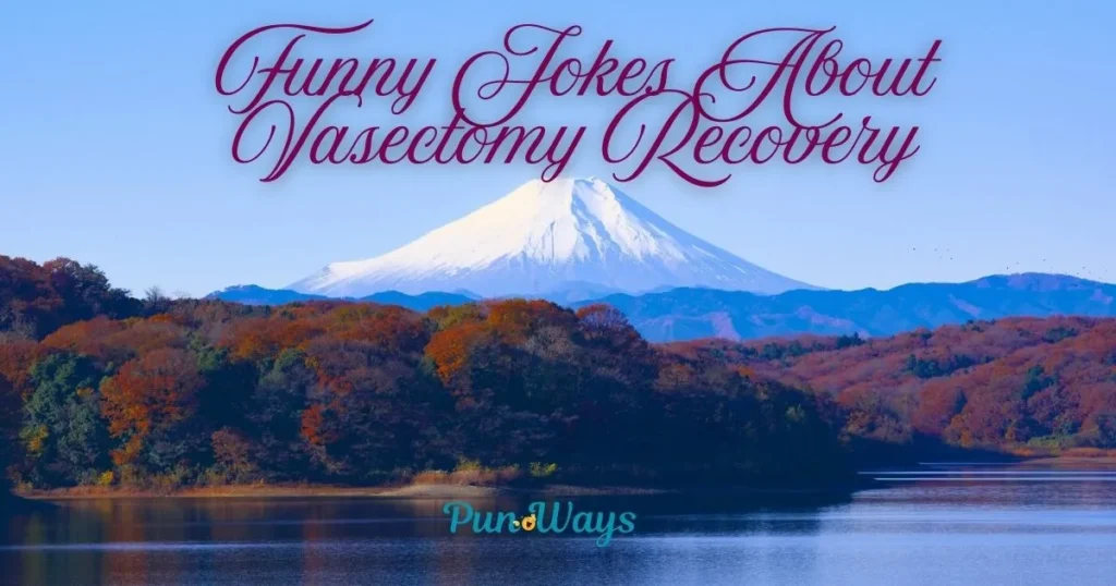 Funny Jokes About Vasectomy Recovery