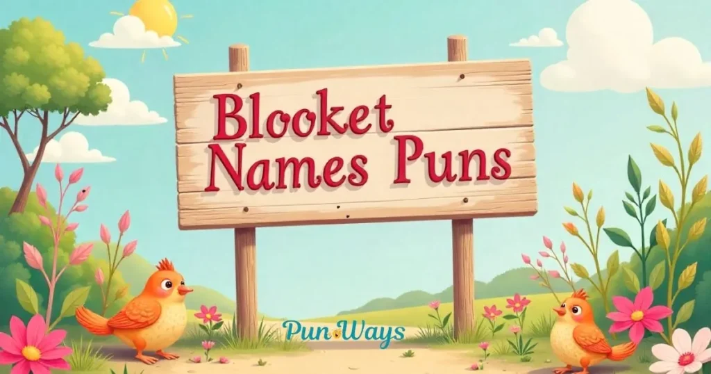 Blooket Names Puns