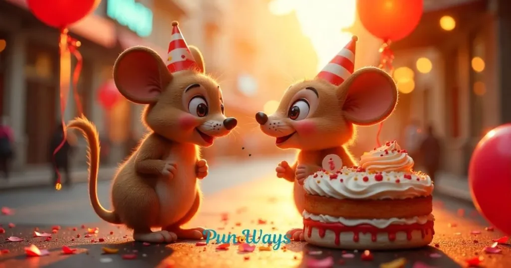 Mouse Puns Birthday