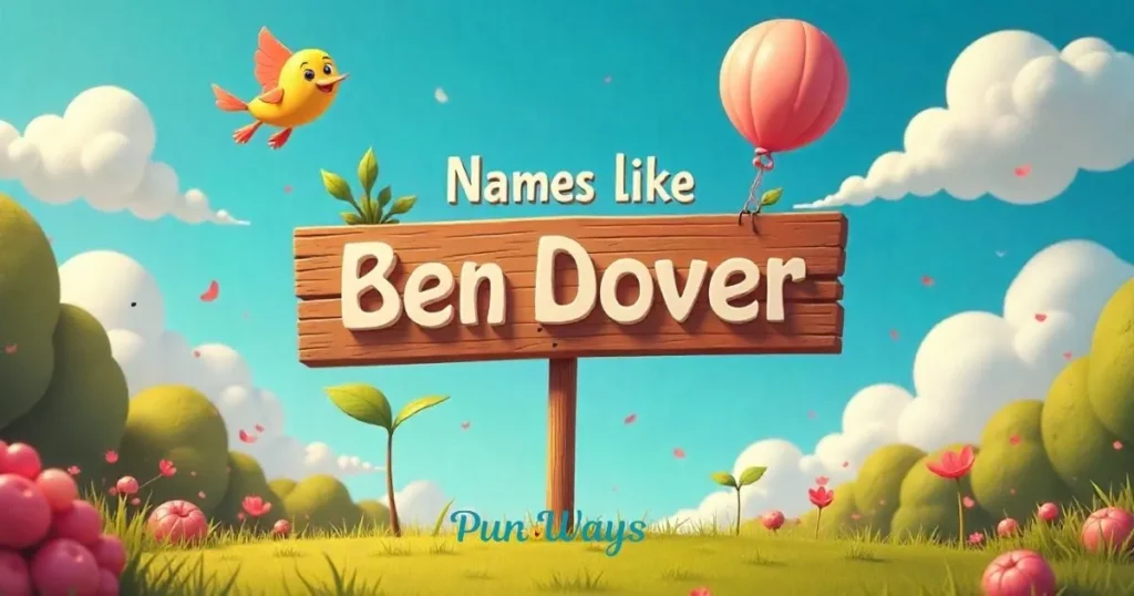 Names Like Ben Dover