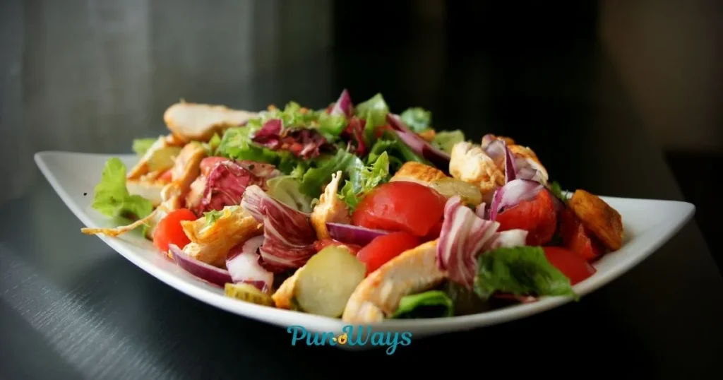 Salad Puns Captions